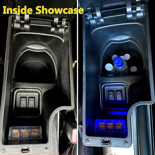 Alt view image 3 of 7 - Center Console Armrest for Nissan Juke 2011-2017,2 USB+1 USB-C Ports