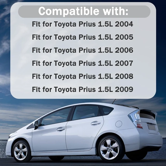 Alt view image 2 of 7 - 4 Pcs A/C Dash Air Vent Trim Panel Fit for Toyota Prius 1.5L 2004-2009