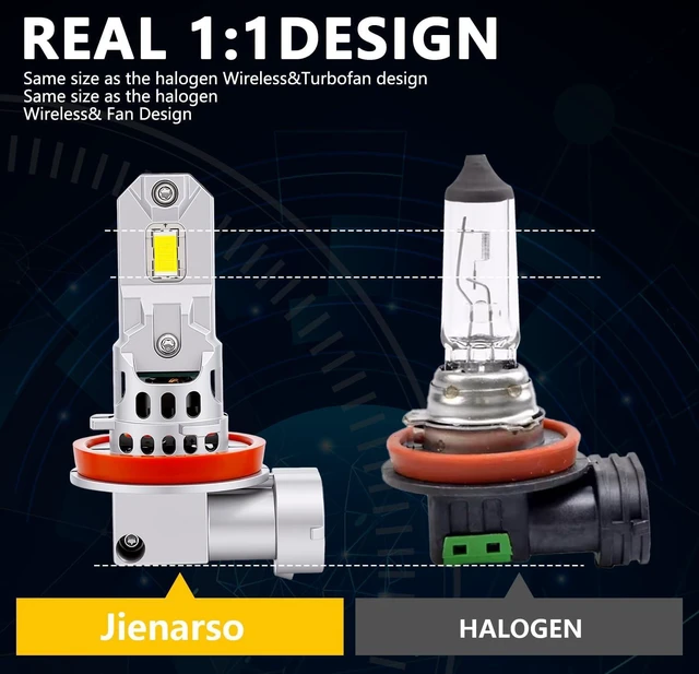 Alt view image 5 of 7 - Compatible for 2013-2017 Hyundai Elantra GT Hi/Lo Beam Bulbs