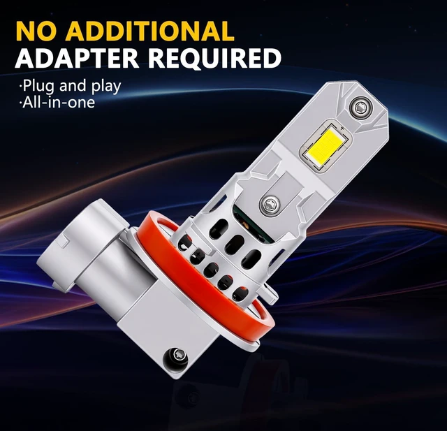 Alt view image 7 of 7 - Compatible for 2013-2017 Hyundai Elantra GT Hi/Lo Beam Bulbs