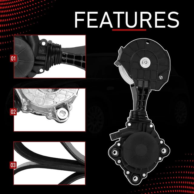Alt view image 4 of 7 - Drive Belt Tensioner Idler Assembly Compatible with Mini Cooper