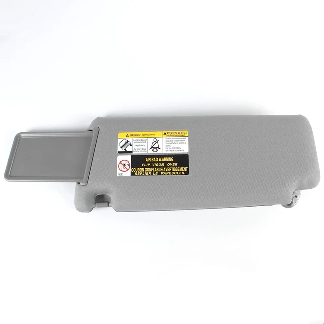 Alt view image 5 of 7 - Left&Right Side Sun Visor Replacement for 4RUNNER Toyota 2010 2011 2012 2013 2014 2015 2016 2017 2018 2019 2020 2021 2022 2023 Sunvisor Replaces 74320-35A91-B1,74310-35B01-B1(Gray)