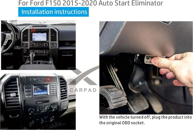 Alt view image 5 of 5 - Auto Start Stop Eliminator Compatible Ford F150 2015-2020