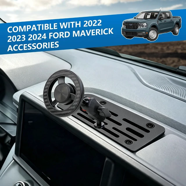 Alt view image 7 of 7 - Magnetic Phone Mount Phone Holder for 2022-2024 Ford Maverick