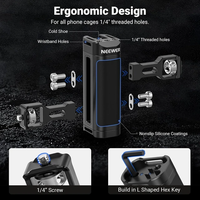 Alt view image 6 of 7 - Upgraded Phone Rig Vlogging Kit, Video Stabilizer, PA009