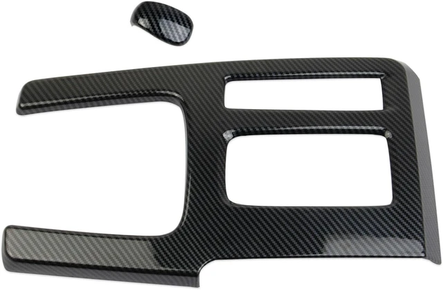 Alt view image 2 of 5 - Carbon Fiber Style Automatic Gear Shift Head Panel Cover Trim Accessories for 2023-2026 Acura Integra