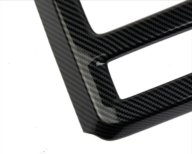 Alt view image 5 of 5 - Carbon Fiber Style Automatic Gear Shift Head Panel Cover Trim Accessories for 2023-2026 Acura Integra