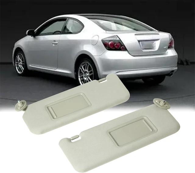 Alt view image 2 of 7 - Driver Left & Passenger Side Sun Visor for Toyota Scion TC 05-10