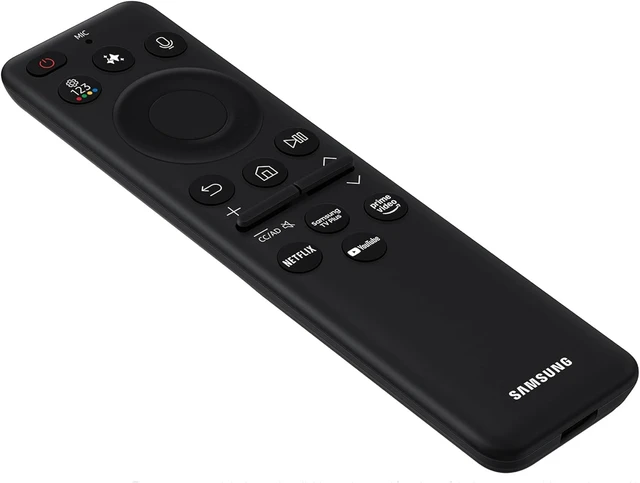 Alt view image 2 of 5 - SolarCell Remote, Solar Powered, Self-Charging TV Remote Control, USB-C Rechargeable, Innovative Design, Made of Recycled Materials, 2025, VG-TM2560EN/ZA, Black