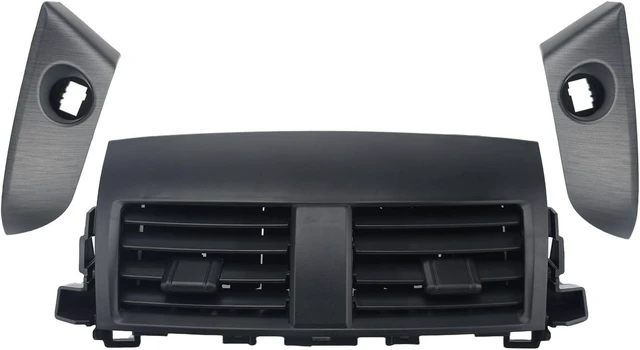 Main image of Dashboard Trim Kit Compatible with Toyota RAV4 2006-2012 Center A/C Vent Panel 55670-42060-B0 55663-42020+ Left/Right Trim Strips 55413-42070-B0 55412-42060-B0