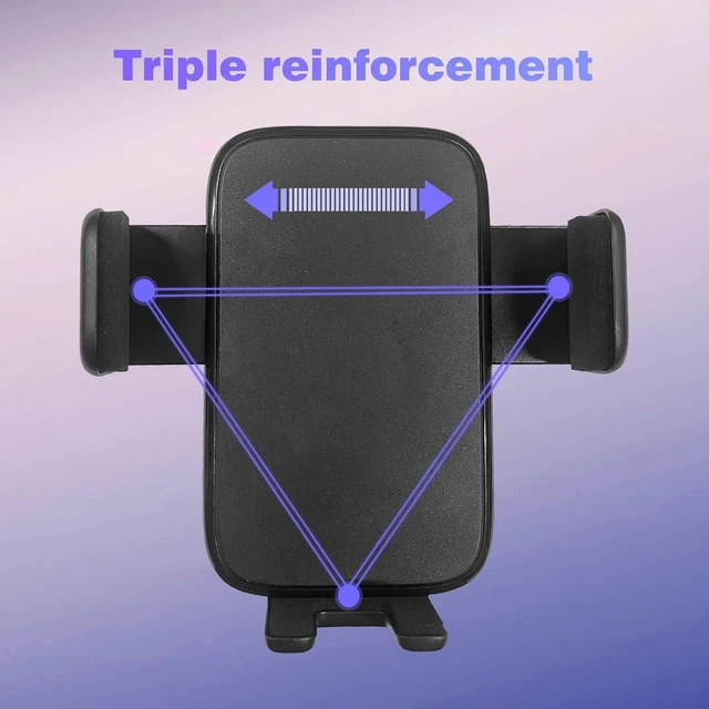 Alt view image 6 of 7 - BM*W Phone Mount for 2026 X5 Phone Mount Compatible with 2025-2026 BM W X5 / X6 / X3 / X7 Cell Phone Holder for x5 Accessories 2026 - Easy Install &No Interior Damage Not Affect Air Vent