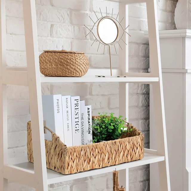 Alt view image 5 of 7 - Pantry Baskets for Organizing, Wicker Basket Shelf Storage