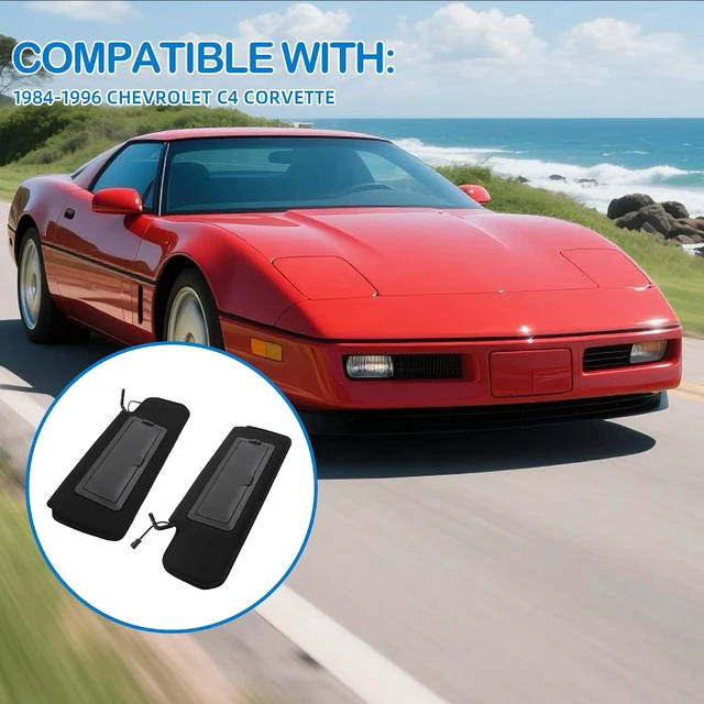 Alt view image 5 of 7 - 12459827 Sun Visor Compatible with 1984-1996 Chevrolet C4 Corvette