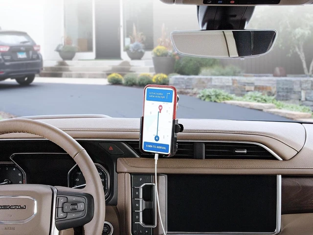 Alt view image 6 of 7 - WindshieldFone with Extension - Universal Windshield-Mounted Car Phone Holder - Black Plastic Knobs
