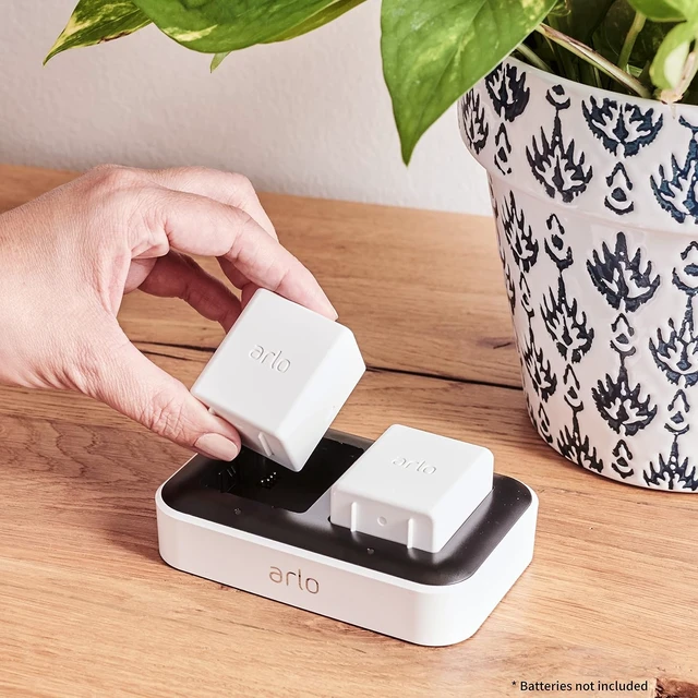 Alt view image 4 of 6 - Dual Charging Station Certified Accessory - Charge up to Two Batteries, Works Rechargeable Batteries (VMA5400) XL Rechargeable Batteries (VMA5420) Only - VMA5400C