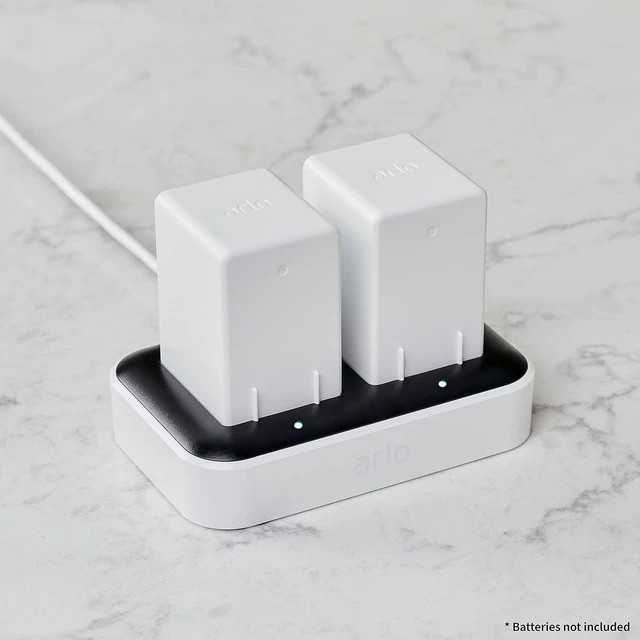 Alt view image 5 of 6 - Dual Charging Station Certified Accessory - Charge up to Two Batteries, Works Rechargeable Batteries (VMA5400) XL Rechargeable Batteries (VMA5420) Only - VMA5400C