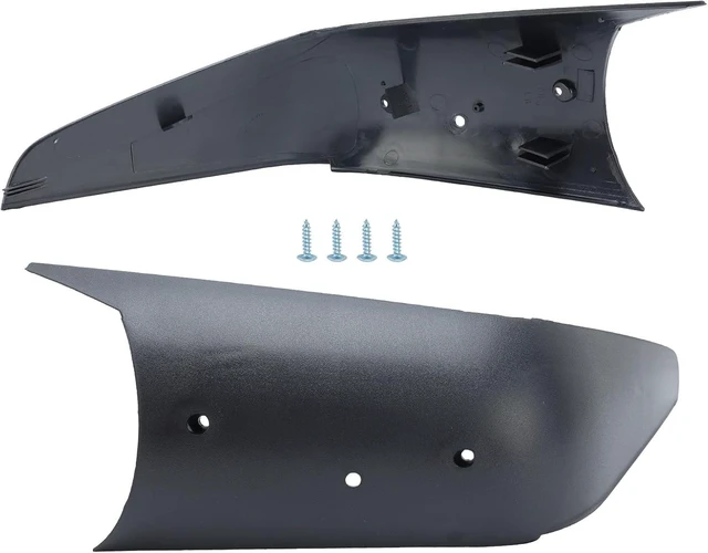 Main image of Door Mirror Arm Cover Shell Housing Black For Freightliner Cascadia 2018 2019 2020 2021 2022 2023 2024 (Pair)