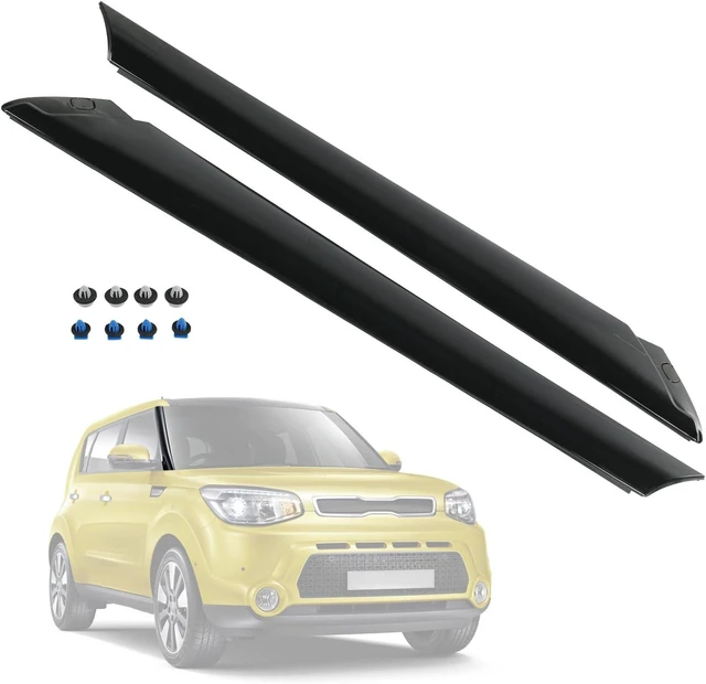 Main image of A-Pillar Front Molding Windshield Trim Set (L&R) Replacement for Kia Soul