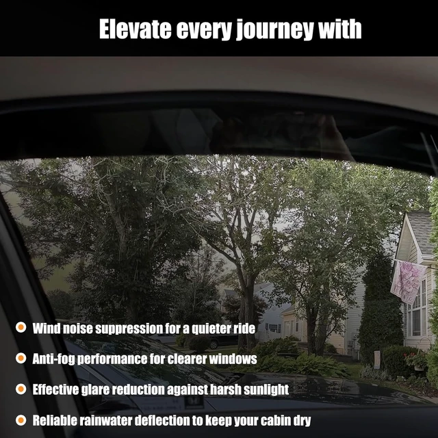 Alt view image 7 of 7 - Tape-on Window Rain Guards for Buick Envista 2024 2025 2026