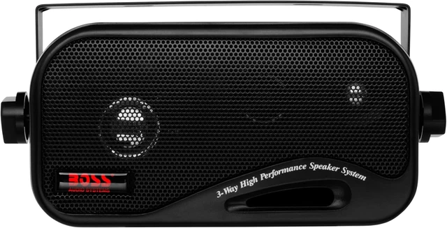 Alt view image 2 of 5 - AVA6200 3 Inch 200 W Outdoor Enclosed Box Speaker Pair
