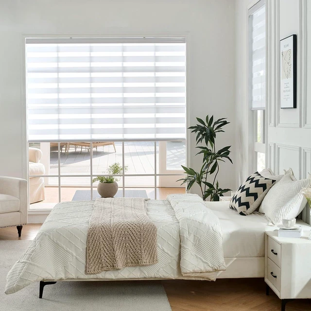 Alt view image 4 of 7 - Cordless Blinds for Indoor Windows, 35" W x 75" H, White