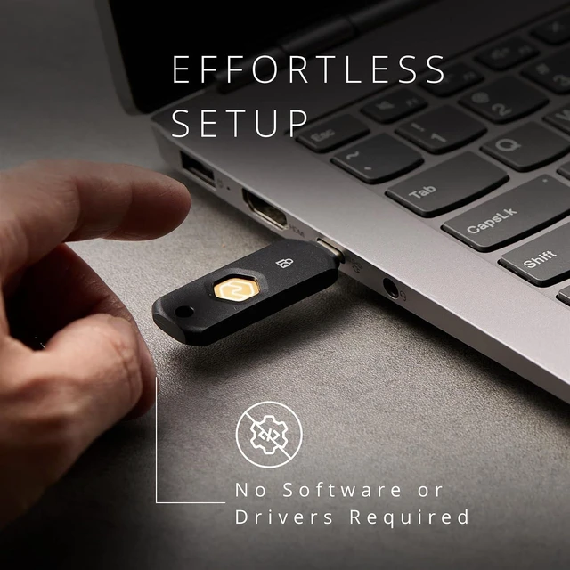 Alt view image 5 of 7 - VeriMark NFC+ USBC Security Key, FIDO2/WebAuthn Hardware Authenticator for Passwordless Login, Works with Windows, macOS & Chrome OS, K64739WW