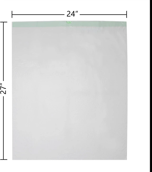Alt view image 2 of 5 - Tall Kitchen Trash Bags 13 Gallon Drawstring Pack of 300