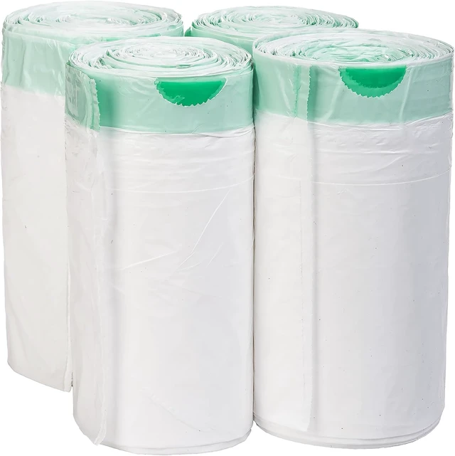 Alt view image 5 of 5 - Tall Kitchen Trash Bags 13 Gallon Drawstring Pack of 300