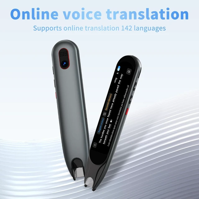 Alt view image 6 of 7 - Scan Translator Pen, Language Translator Device, Dyslexia Tools with 142 Online/10 Offline Languages, Text to Speech Reading Pen for Learning Difficulties, Language Learners and Elderly Users