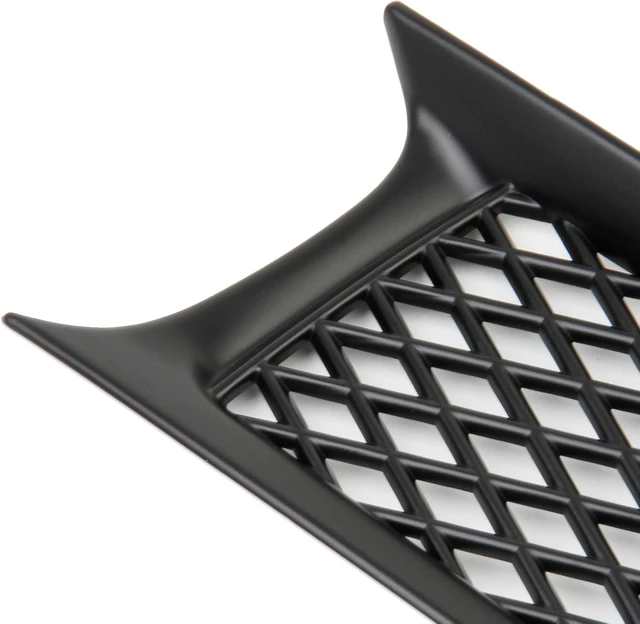 Alt view image 5 of 6 - Black Front Bump Reseau Cover Fog Trim Accessories for 1997-2004 Chevrolet Corvette C5 (Type B)