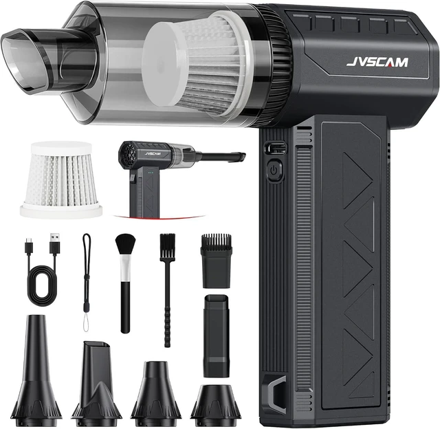 Main image of Compressed Air Duster&Vacuum Cleaner, 3-in-1 150000RPM Cordless Air Blower
