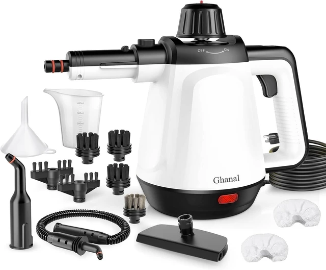 Main image of Handheld Steam Cleaner, Steamer for Cleaning with 13 Accessories