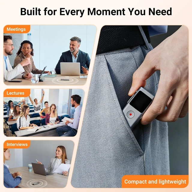 Alt view image 6 of 7 - AI Voice Recorder, Transcribe & Summarize with AI Note Taker
