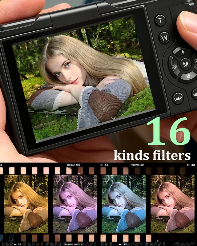 Alt view image 6 of 7 - 4K Digital Camera for Photography, 64MP Vlogging Camera for YouTube