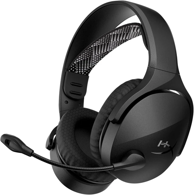 Main image of Cloud Jet Dual Wireless Gaming Headset, 2.4GHz dongle, Bluetooth 5.3, PC, PS5, Mobile, USB-A Black
