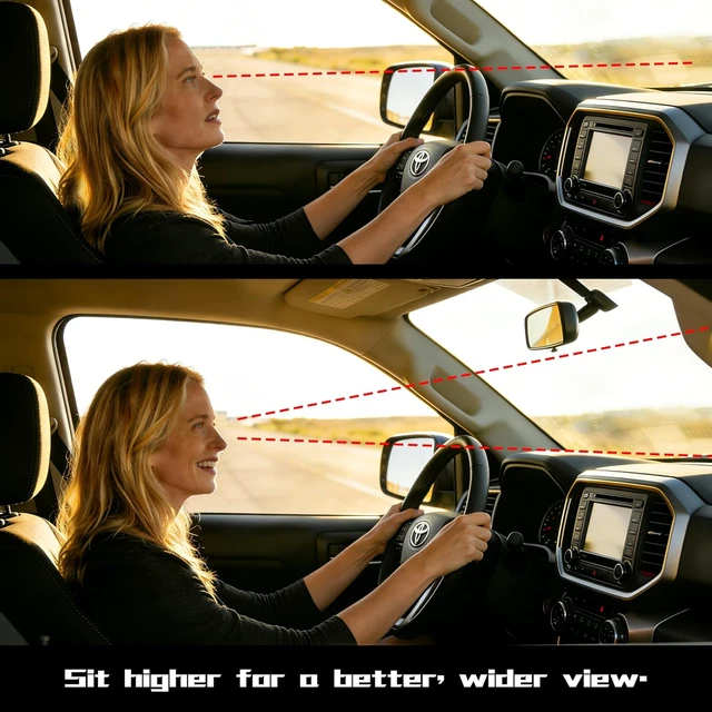 Alt view image 5 of 7 - Premium Front Seat Riser, Front Seat Spacer Compatible with Toyota Tacoma, 4Runner, FJ Cruiser, and Lexus GX460 GX470, Seating Mechanicals Made of High Strength Manganese Steel (Front) (Front Spacer)