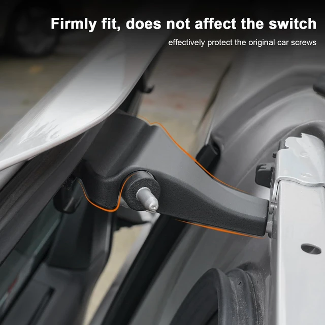 Alt view image 7 of 7 - Compatible with Toyota Sienna 2026 2021-2025 Protective Cover for Car Parts Middle Door Hinge Protection Cover Screw Dust Cover Decorative Accessories (Complete Set)