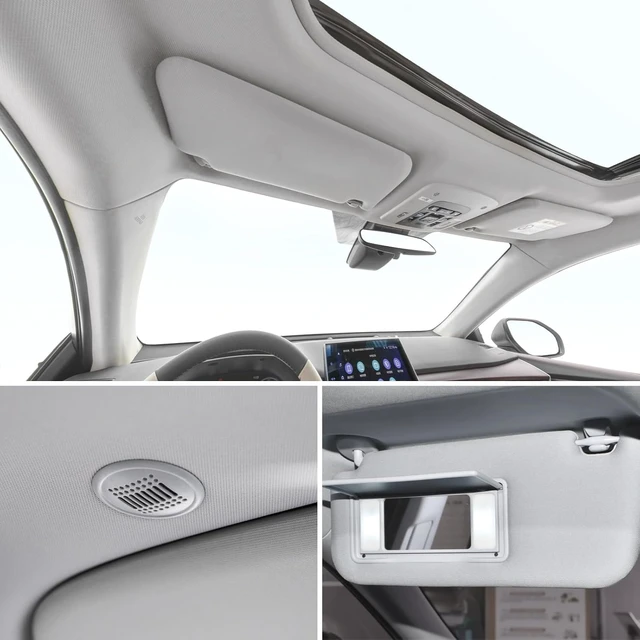 Alt view image 7 of 7 - Auto Headliner Fabric 96" L × 60" W Mesh Type with Foam Backing - Tube Packaging - Gray Interior Replacement Material for Car/Truck/SUV/RV Roof - Home Repair/DIY Headliner Material