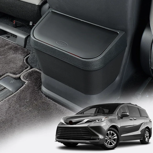 Main image of Car Trash Can for Toyota Sienna 2021-2024, Waterproof