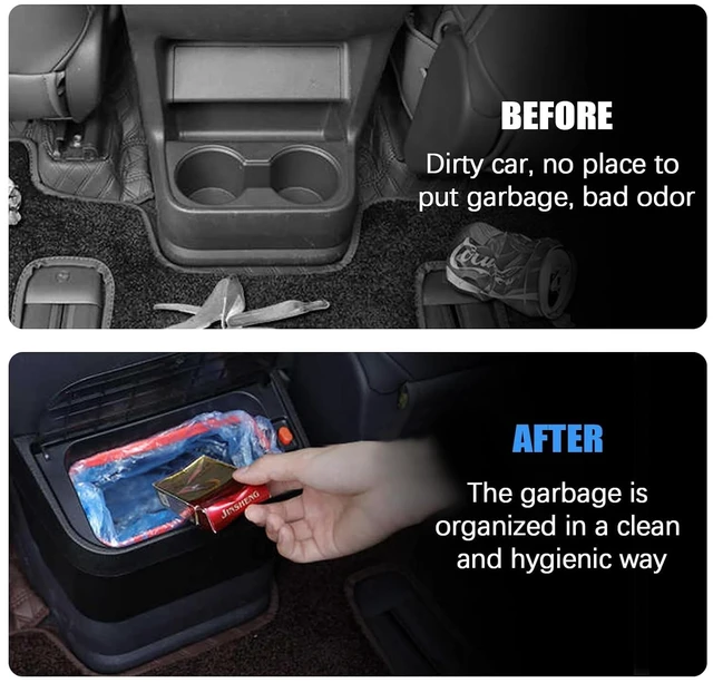 Alt view image 3 of 7 - Car Trash Can for Toyota Sienna 2021-2024, Waterproof