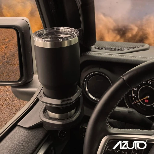 Alt view image 5 of 7 - Cup Holder for Jeep Wrangler (JL) / Gladiator (JT) Left-Side MHG-037