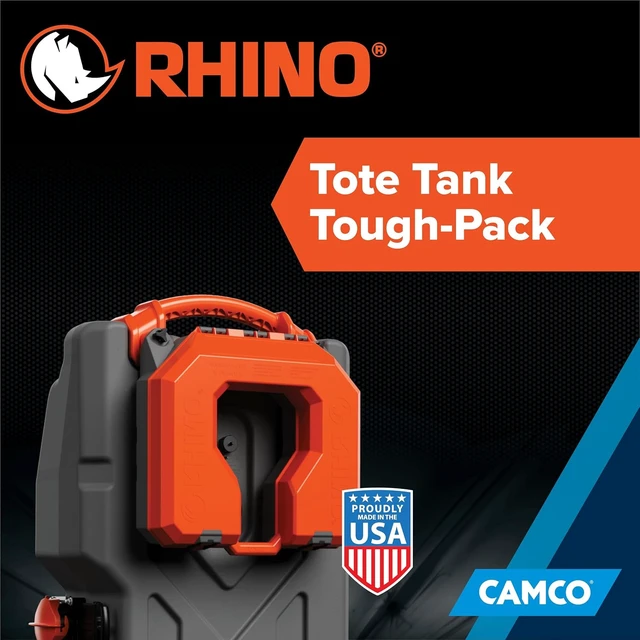 Alt view image 2 of 5 - Rhino Tote Tank Tough-Pack RV Storage Case Only - Essential RV Accessory for Efficient Waste Management (39024)