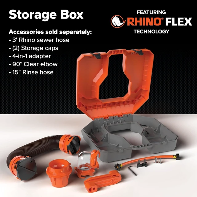 Alt view image 4 of 5 - Rhino Tote Tank Tough-Pack RV Storage Case Only - Essential RV Accessory for Efficient Waste Management (39024)