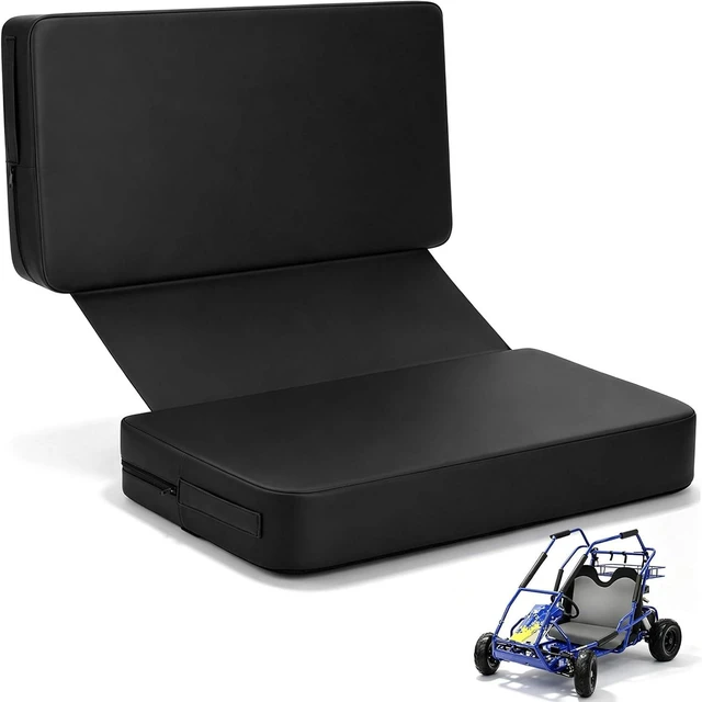 Main image of Go Kart Seat for Two Seater PU Go Cart Seats 2 Person Elastic Strap
