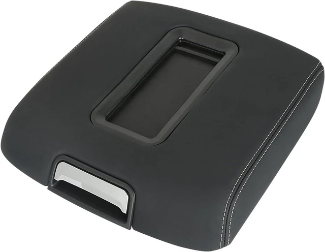 Main image of Center Console Armrest Lid w/o Steel Bracket Black Compatible with 2014-2020 Chevrolet Chevy Avalanche Silverado Suburban Tahoe GMC Sierra Yukon XL Replaces 0227083AA
