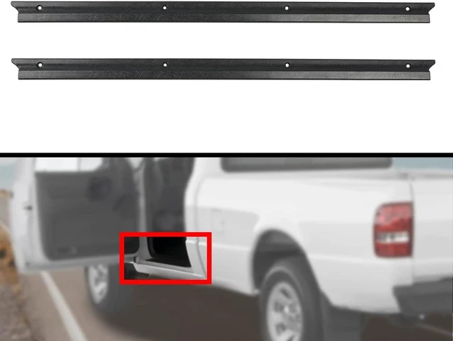 Alt view image 3 of 7 - Door Sill Scuff Plate Protector Fit Ford Ranger 1992-2011