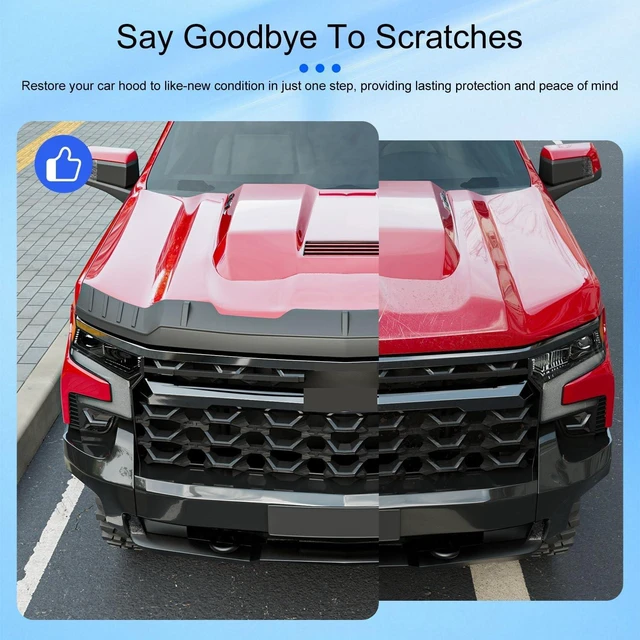 Alt view image 3 of 6 - Hood Deflector Compatible with 2019-2026 Chevy Silverado 1500