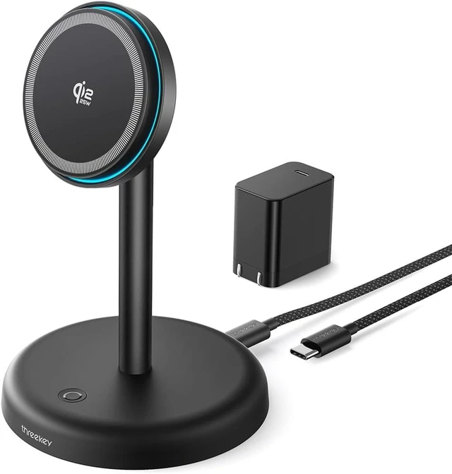 Main image of Magnetic Charging Stand Qi2 25W Fast Charging with Cooling Fan