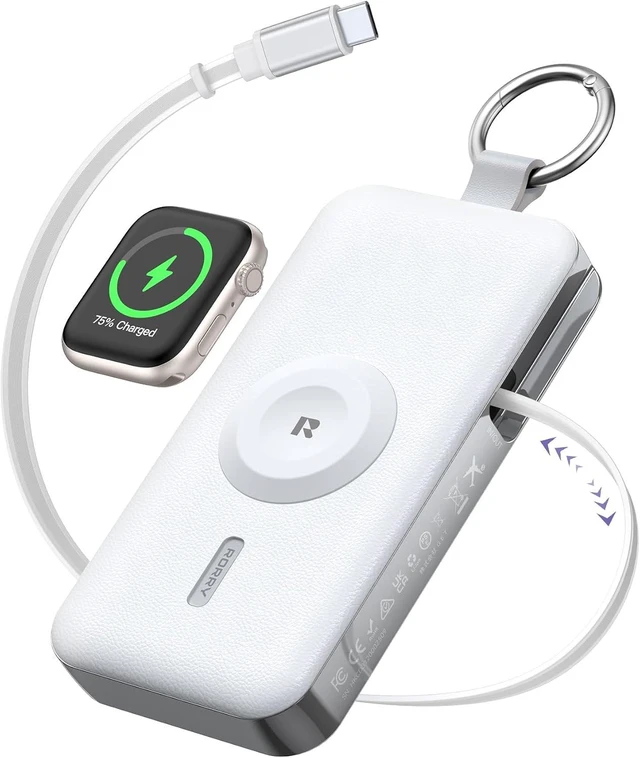 Main image of CharmGo Portable Charger 3 in 1 iPhone Power Bank for 12000mAh