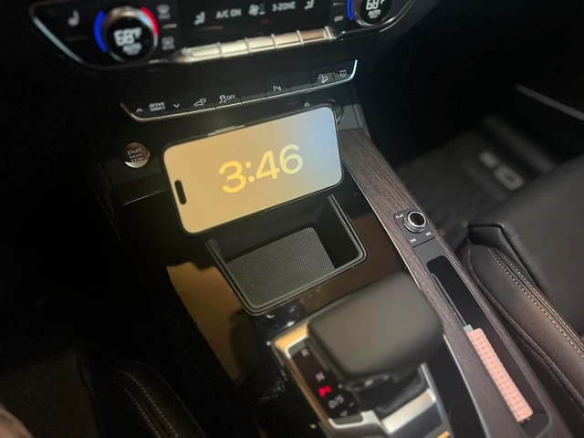 Alt view image 4 of 6 - Phone Charger Mount for Audi Q5 / SQ5 / A5 B9.5 (2020+), Compatible iPhone and Android.